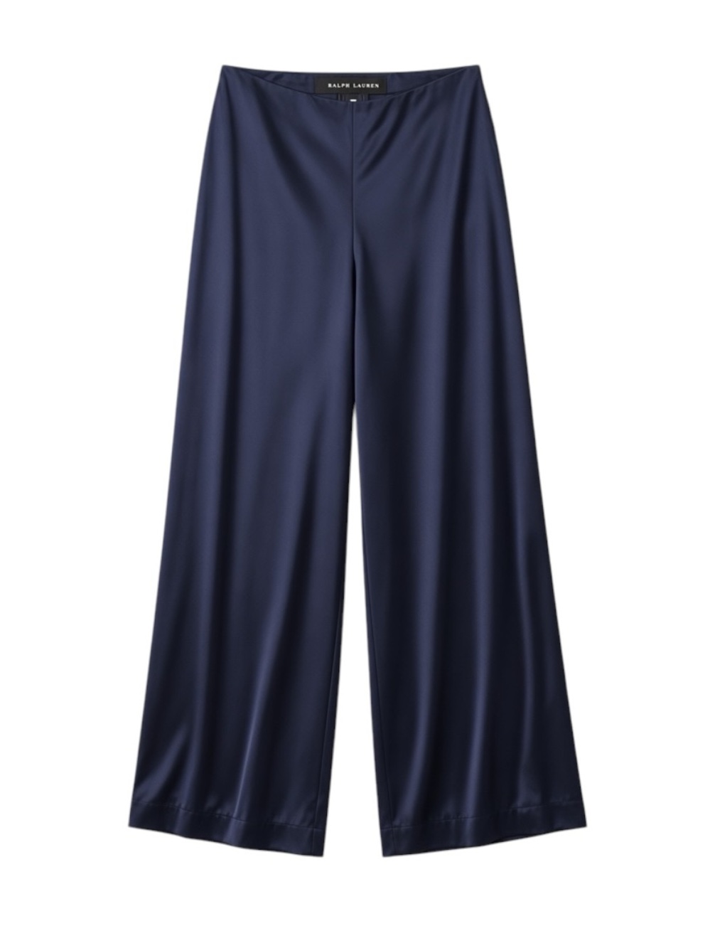 Ralph Lauren Wide Leg Silk Satin Pants